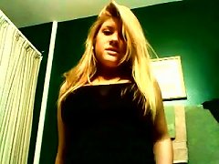 Chunky Blonde Teen With Big Boobs Masturbates On Webcam Porn Videos