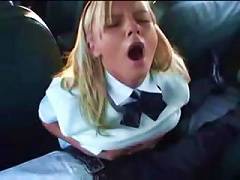 Blonde Schoolgirls Goes For A Ride And Sucks His Cock Before Fucking Porn Videos